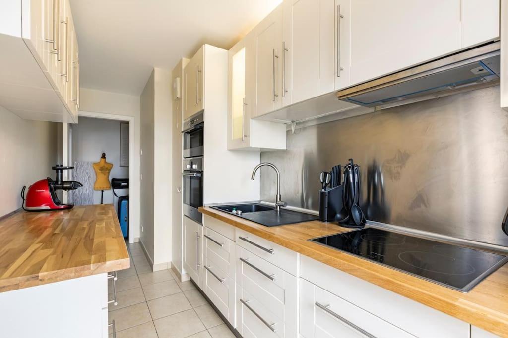 Appartement Climatise 3 Etoiles T3 Chic A Strasbourg Avec Billard Et Terrasse ภายนอก รูปภาพ
