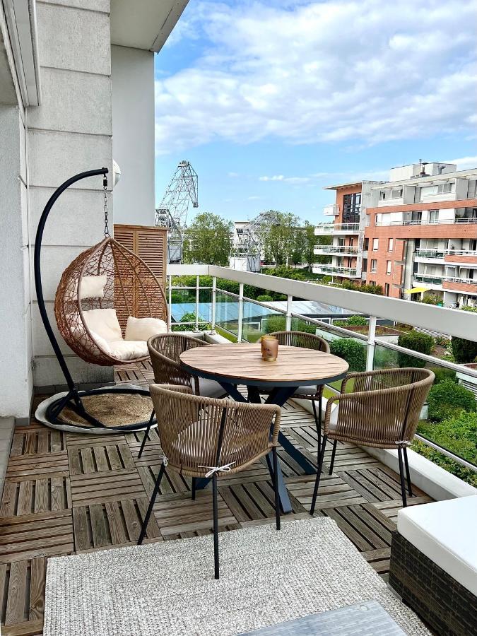 Appartement Climatise 3 Etoiles T3 Chic A Strasbourg Avec Billard Et Terrasse ภายนอก รูปภาพ